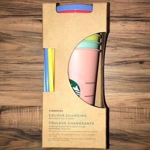 Starbucks color changing cups